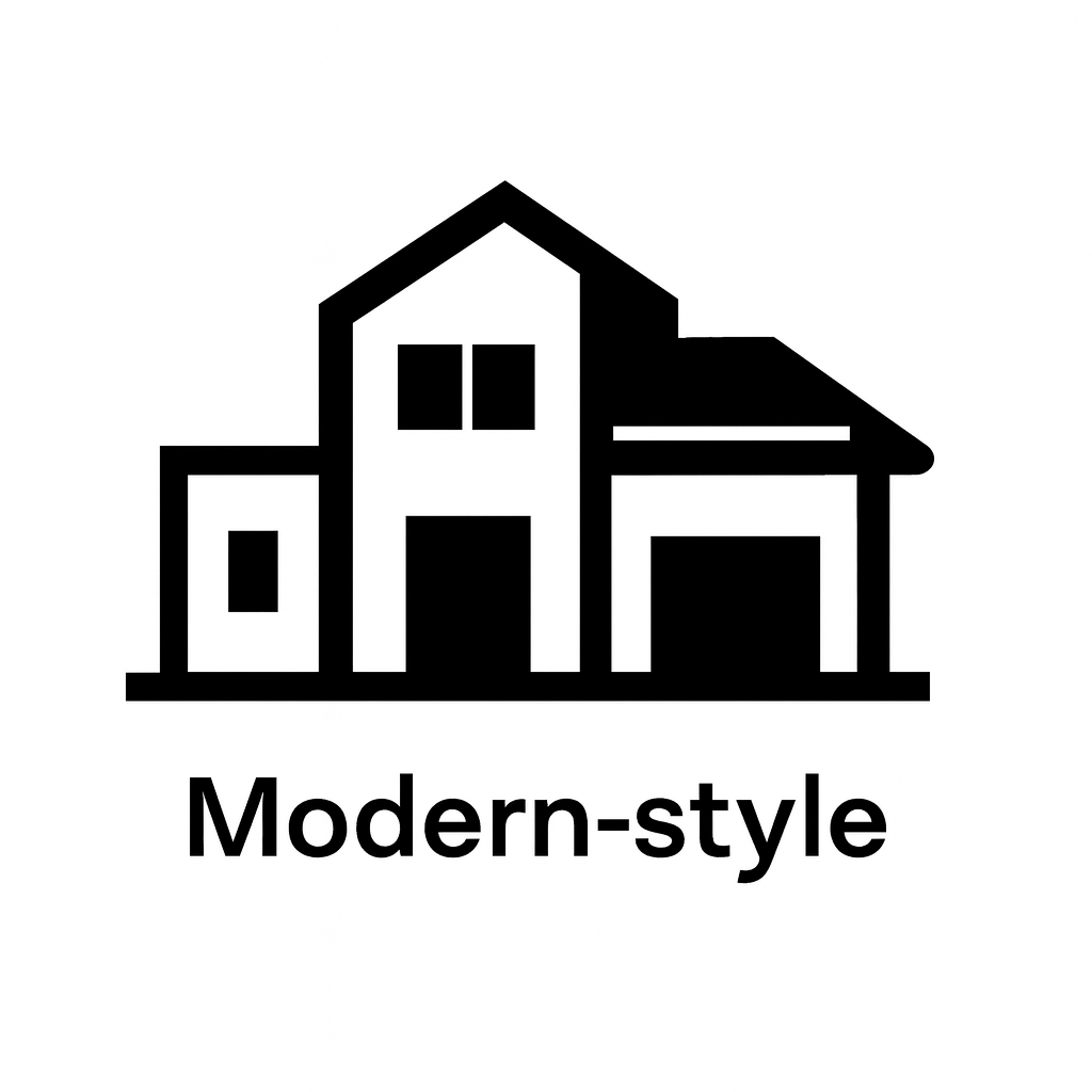 1. Modern-Style Houses