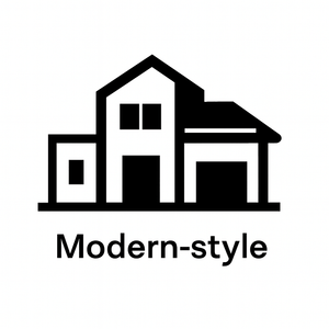 1. Modern-Style Houses