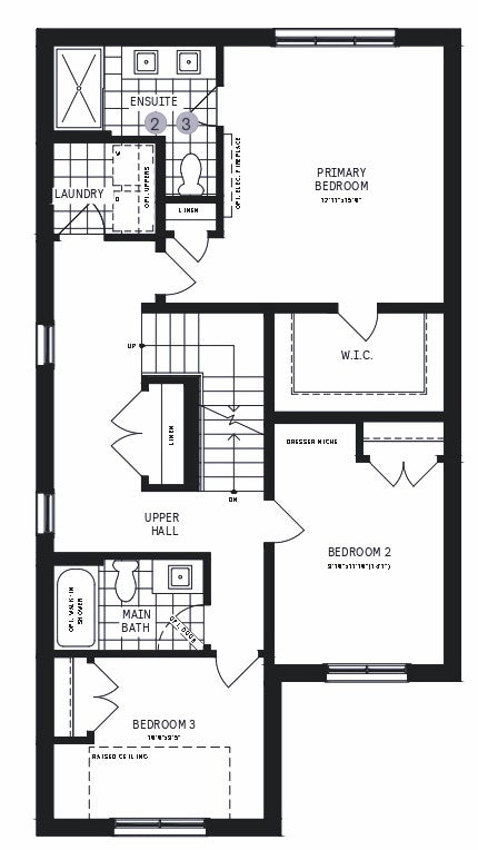 #001 - 4-Bedroom Modern Family Home Plan with Loft & Finished Basement