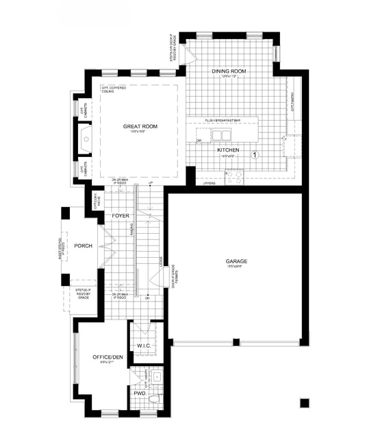 #002 - 4-Bedroom Modern Family Home with Office, Finished Basement & Open-Concept Kitchen